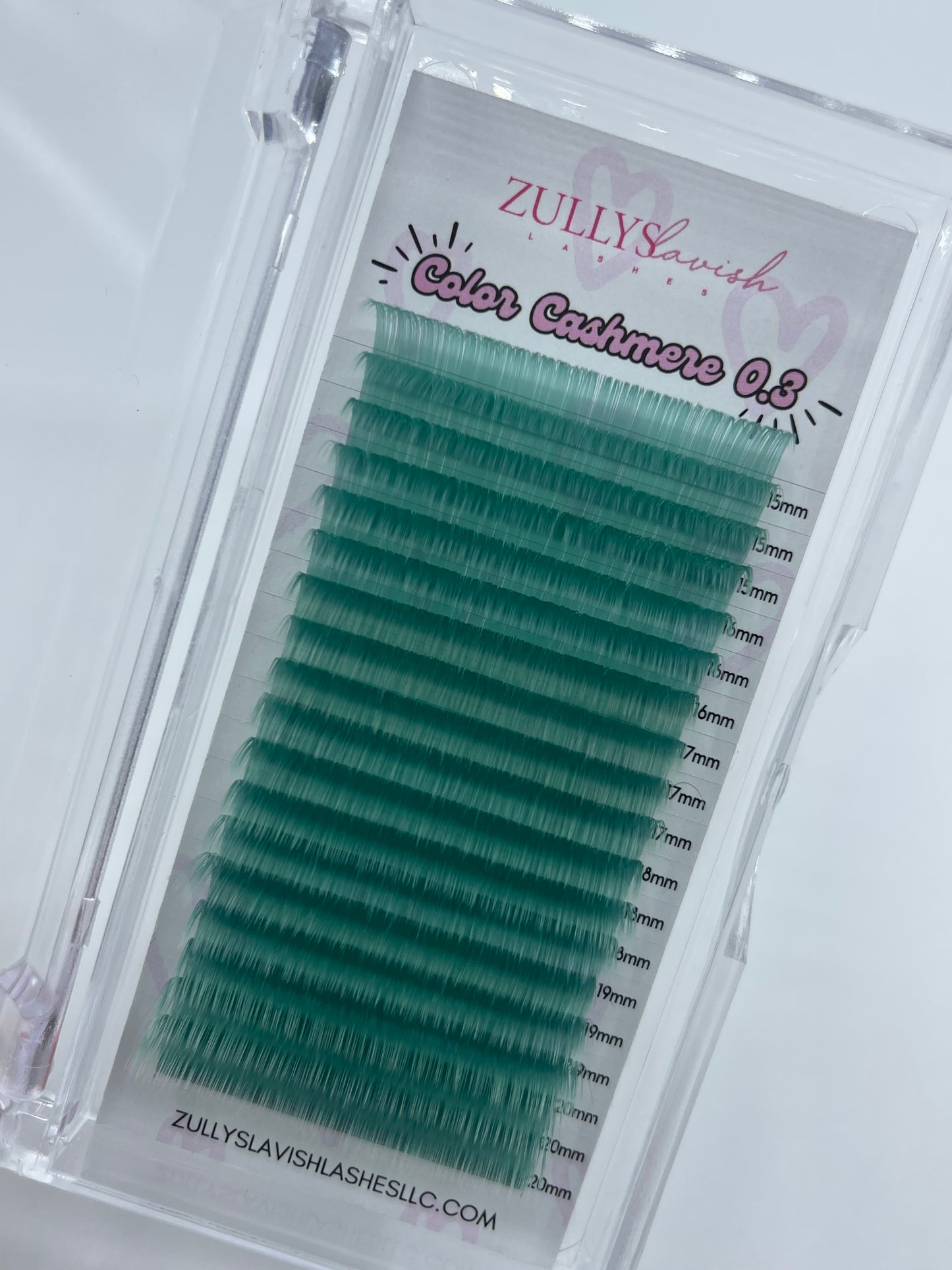 ♡ Colored lashes 0.03 ♡