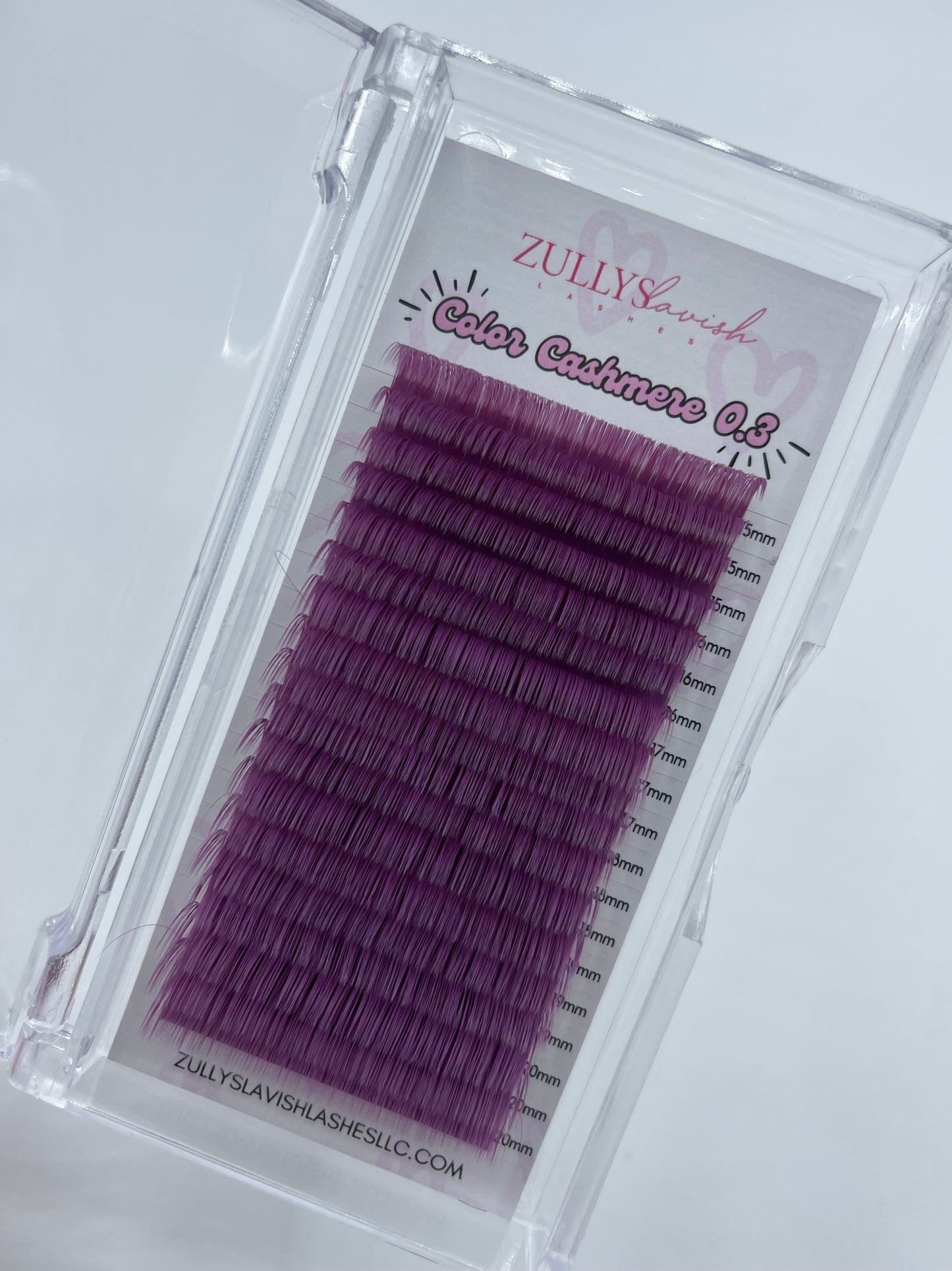 ♡ Colored lashes 0.03 ♡