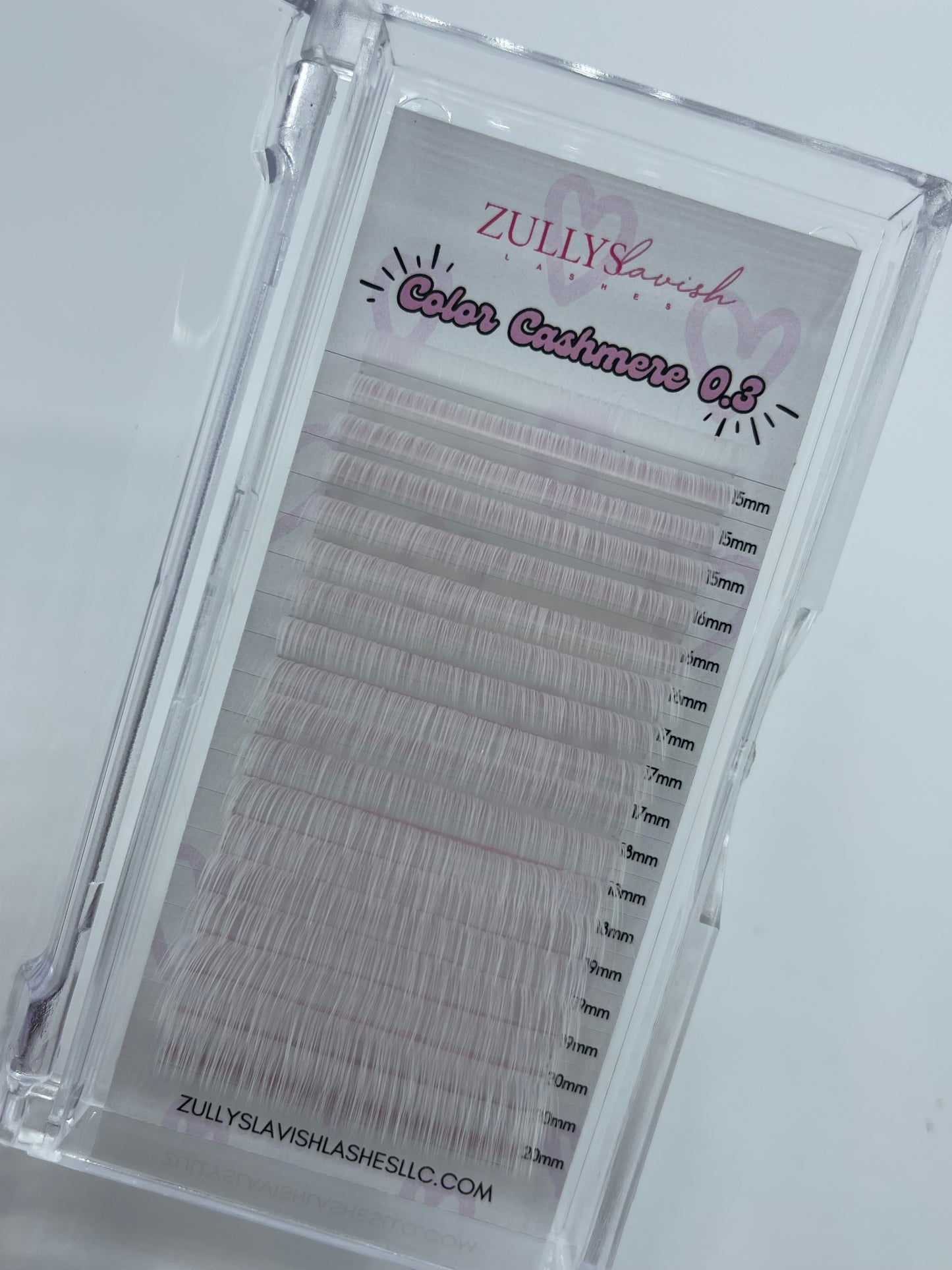 ♡ Colored lashes 0.03 ♡