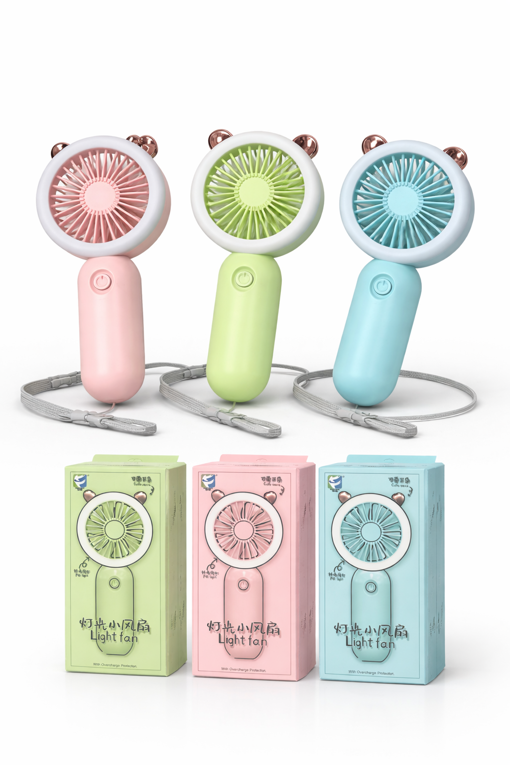 LED portable fan