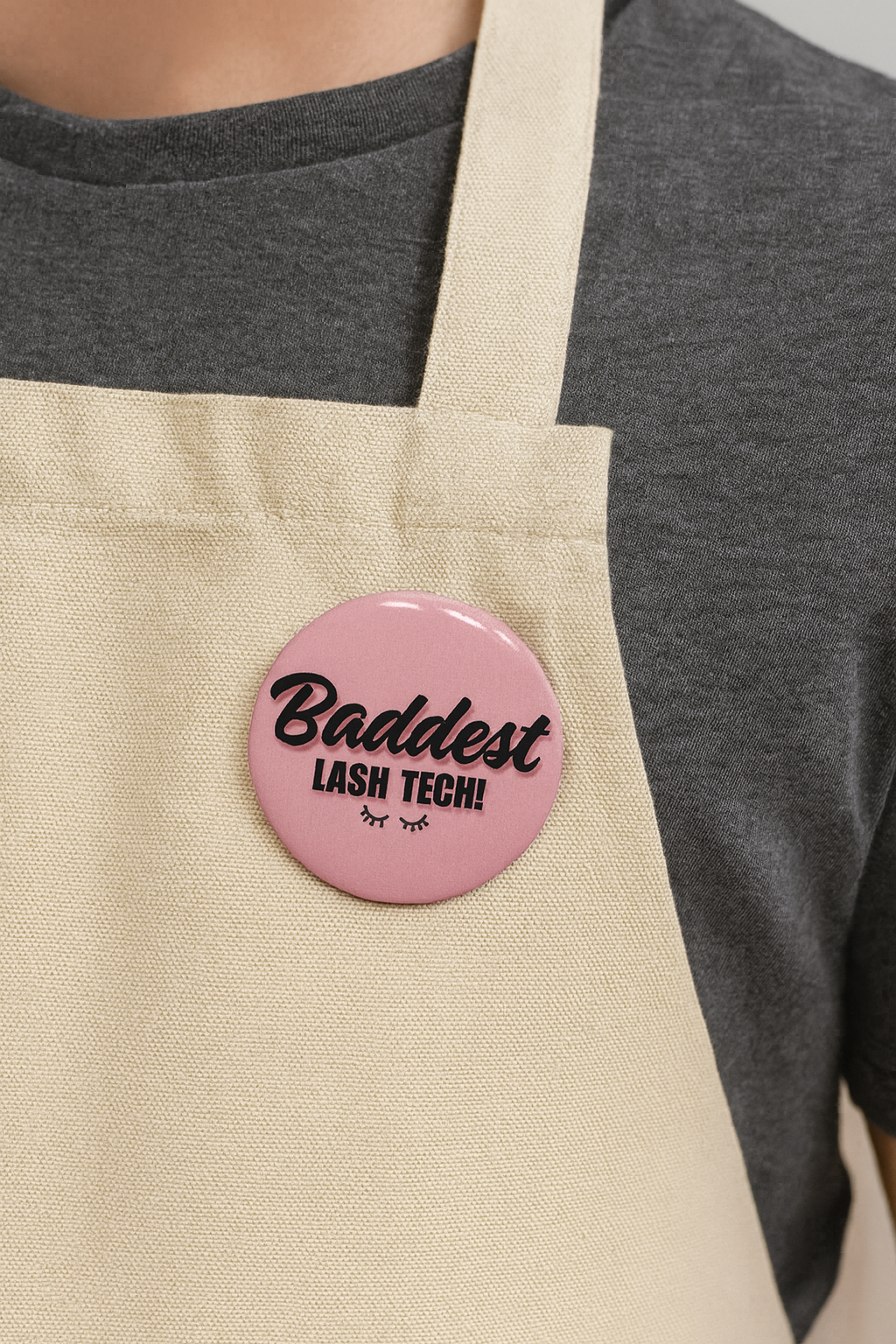 LASH & WAX Aprons + Pins