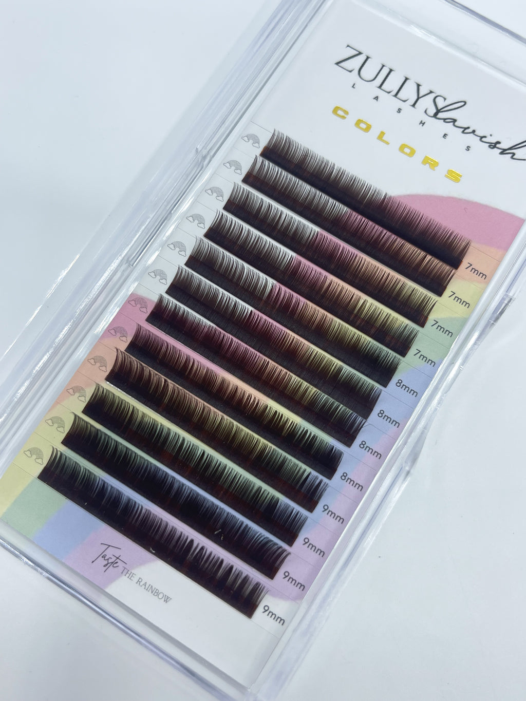 ♡ Brown bottom lashes (0.5) ♡