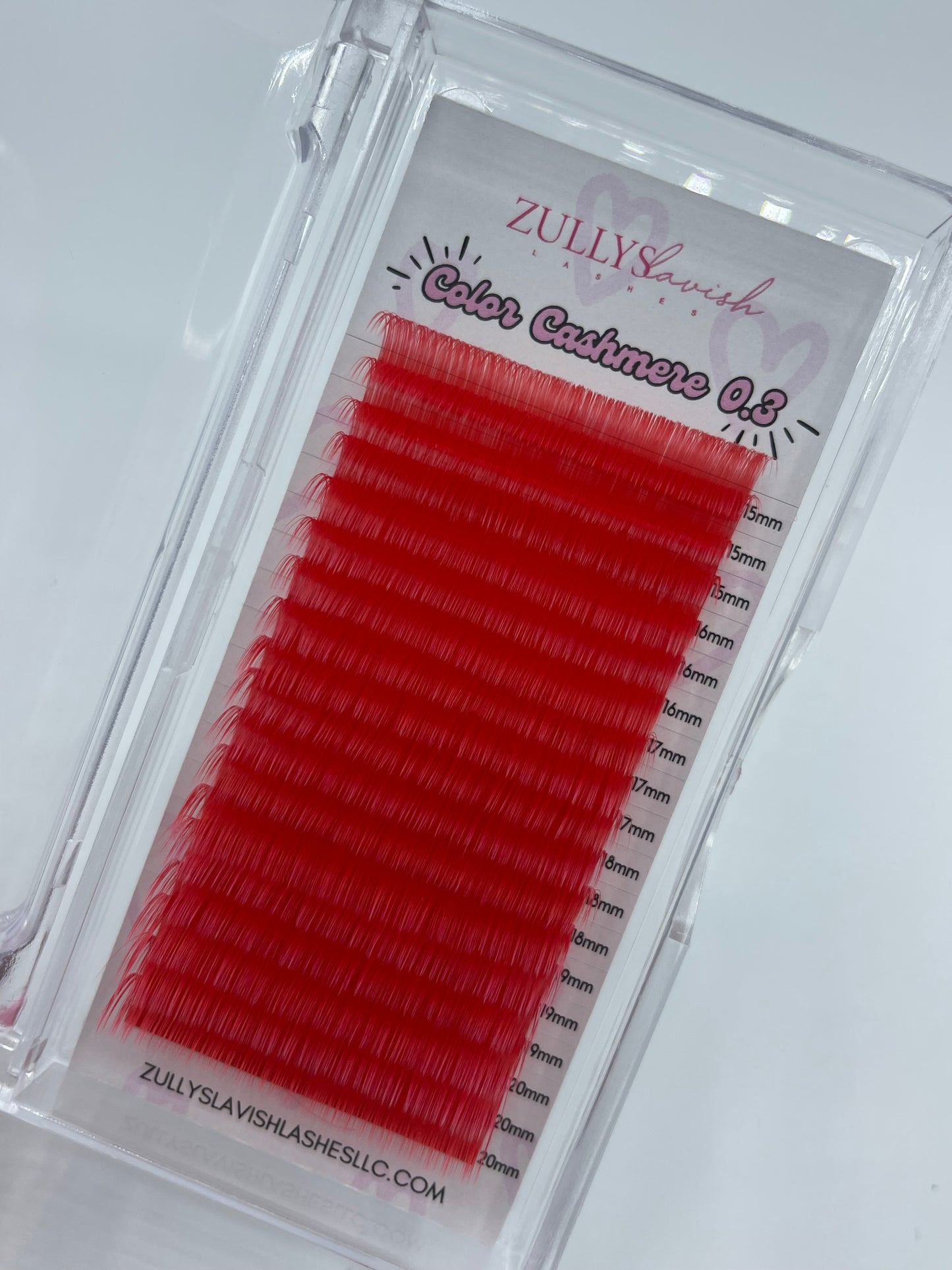 ♡ Colored lashes 0.03 ♡
