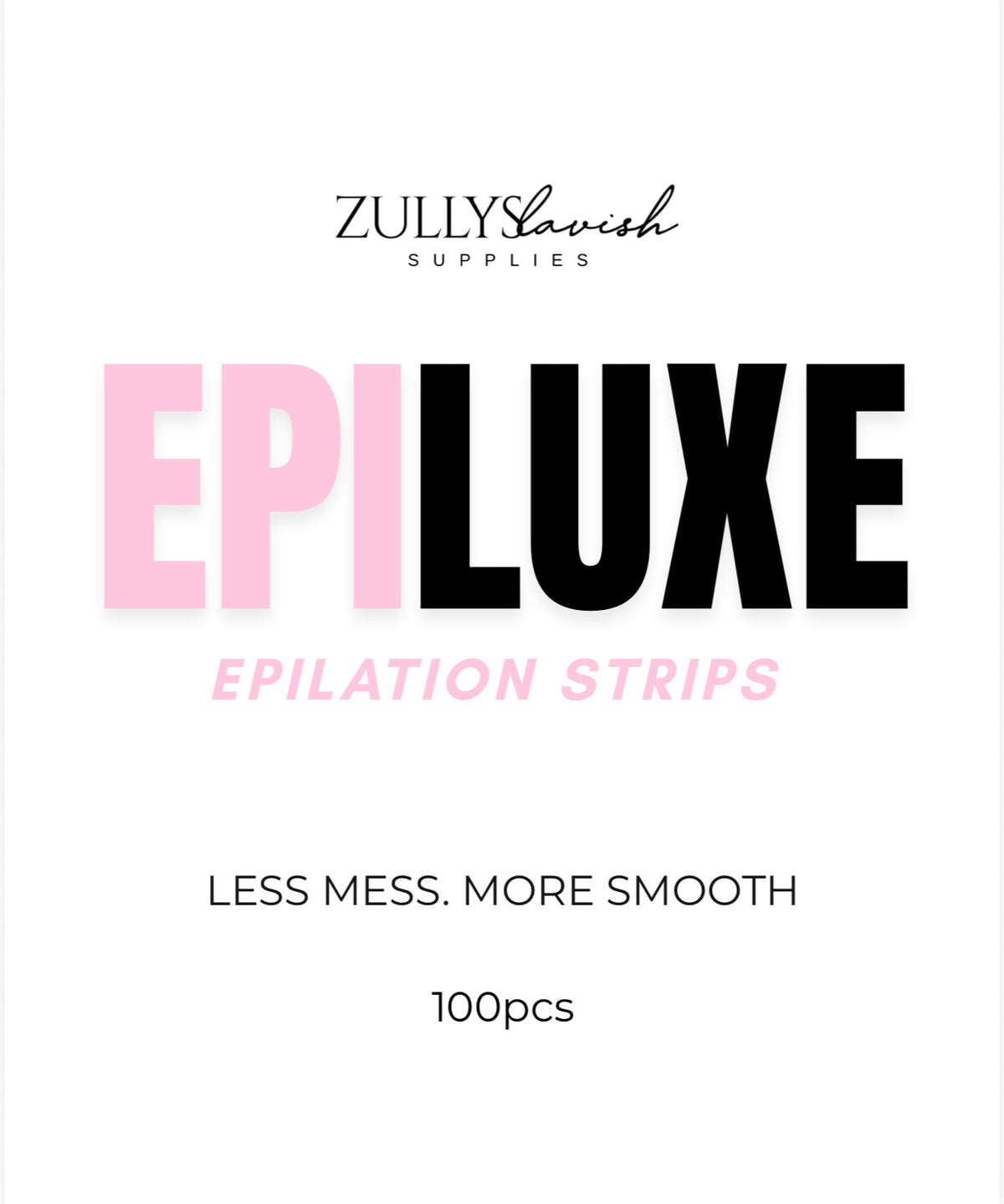 EPILUXE epilation strips (100)