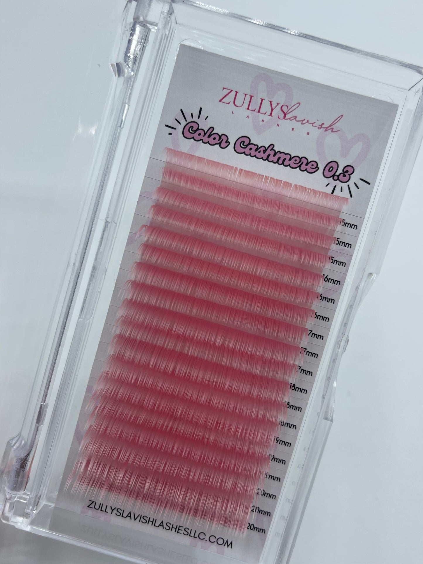 ♡ Colored lashes 0.03 ♡