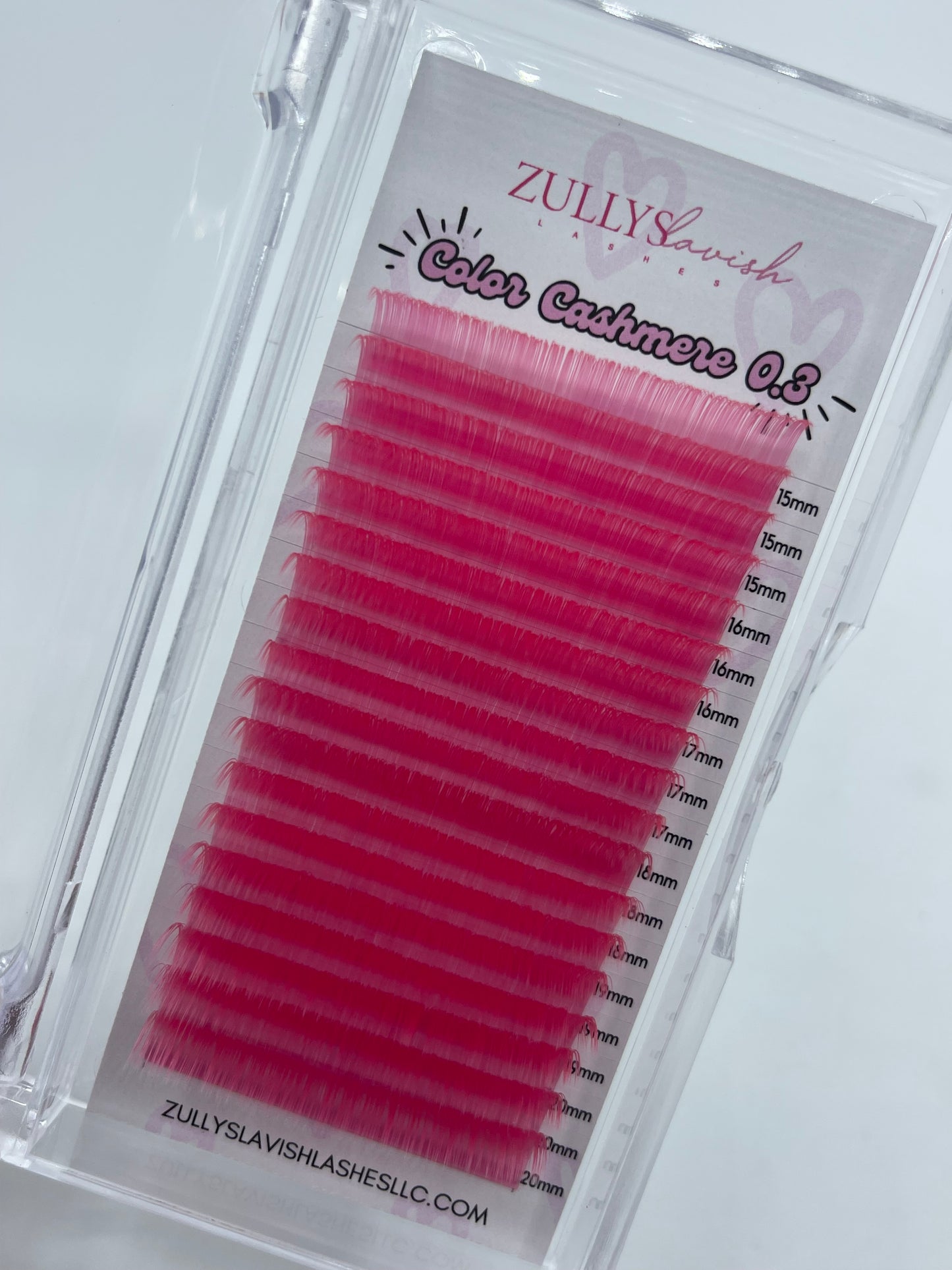 ♡ Colored lashes 0.03 ♡